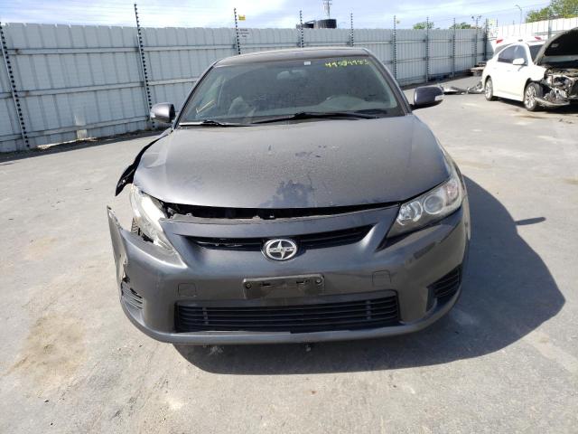 JTKJF5C78D3060176 - 2013 TOYOTA SCION TC GRAY photo 5