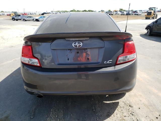 JTKJF5C78D3060176 - 2013 TOYOTA SCION TC GRAY photo 6