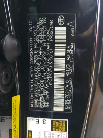 JTKJF5C72D3058181 - 2013 TOYOTA SCION TC 黑色 照片 12