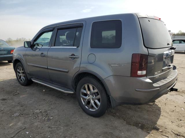 5FNYF4H58DB008301 - 2013 HONDA PILOT EXL GRAY photo 2