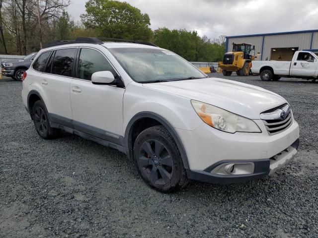 4S4BRBLC0B3428163 - 2011 SUBARU OUTBACK 2.5I LIMITED WHITE photo 4