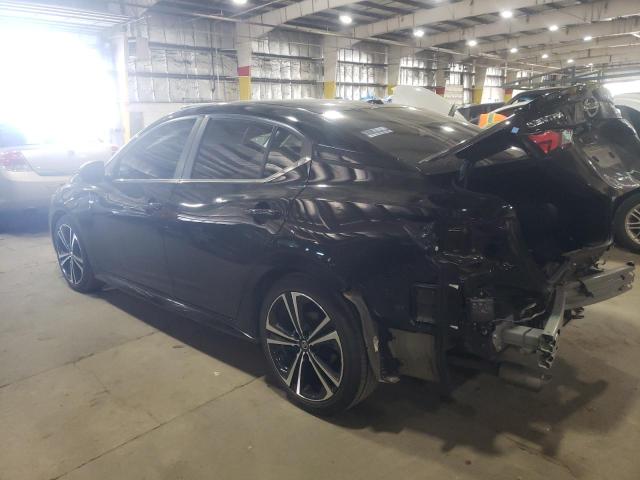 3N1AB8DV9NY212589 - 2022 NISSAN SENTRA SR BLACK photo 2