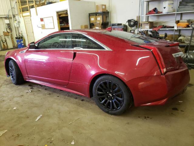 1G6DS1ED9B0125243 - 2011 CADILLAC CTS PREMIUM COLLECTION RED photo 2