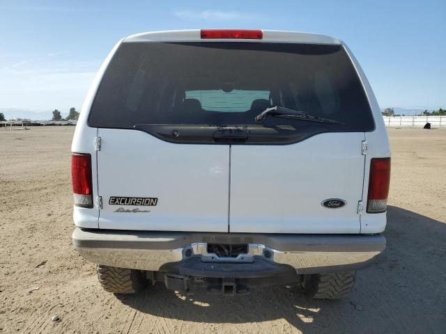 1FMSU45PX4EB01819 - 2004 FORD EXCURSION EDDIE BAUER WHITE photo 6