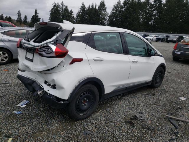 1GBJF1R08L4139581 - 2020 CHEVROLET BOLT EV WHITE photo 3