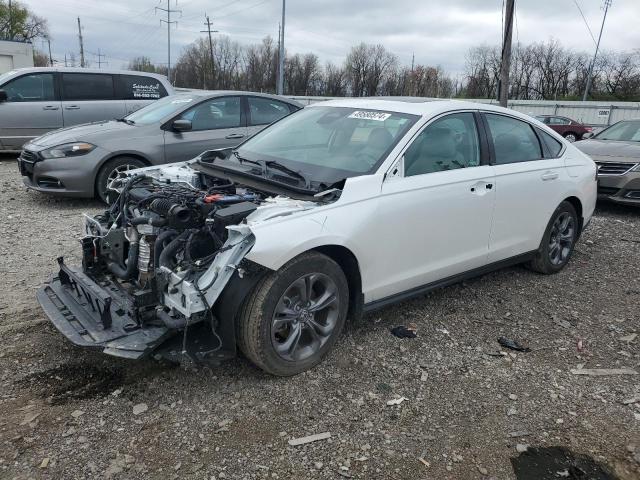 1HGCY1F39PA052701 - 2023 HONDA ACCORD EX WHITE photo 1