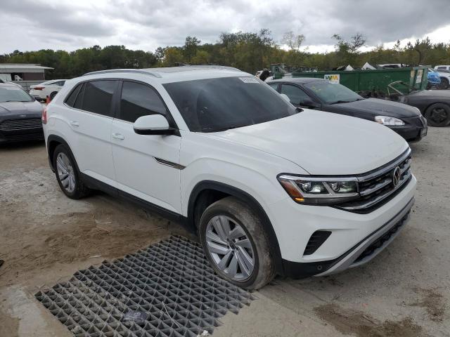 1V2JE2CA2NC207421 - 2022 VOLKSWAGEN ATLAS CROS SE WHITE photo 4