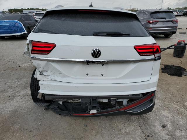 1V2JE2CA2NC207421 - 2022 VOLKSWAGEN ATLAS CROS SE WHITE photo 6