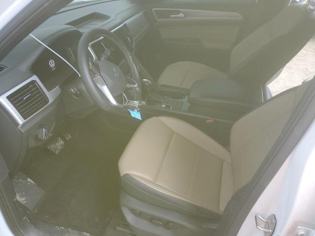 1V2JE2CA2NC207421 - 2022 VOLKSWAGEN ATLAS CROS SE WHITE photo 7