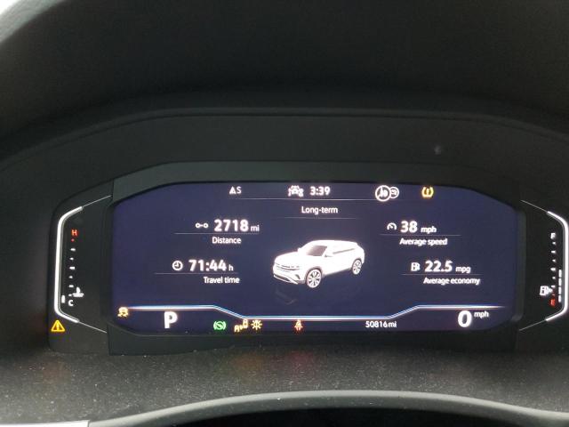 1V2JE2CA2NC207421 - 2022 VOLKSWAGEN ATLAS CROS SE WHITE photo 9