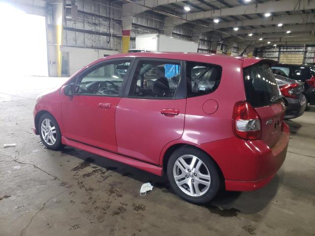 JHMGD38667S061069 - 2007 HONDA FIT S 红色 照片 2