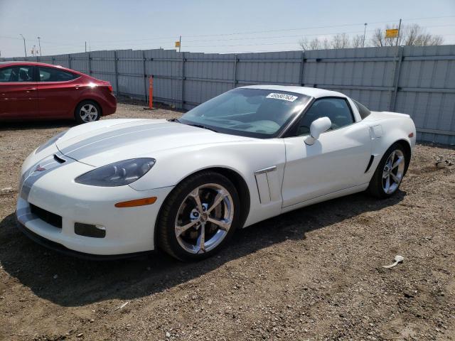 1G1Y42DW4D5101481 - 2013 CHEVROLET CORVETTE GRAND SPORT WHITE photo 1