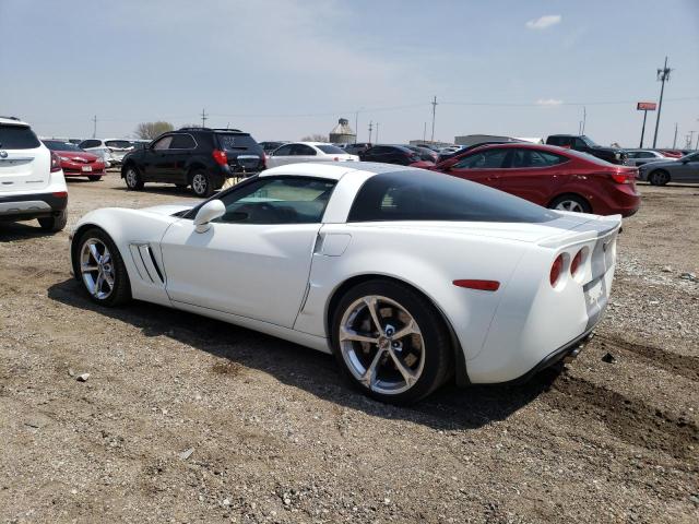 1G1Y42DW4D5101481 - 2013 CHEVROLET CORVETTE GRAND SPORT WHITE photo 2