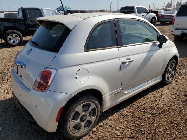 3C3CFFGE3FT503294 - 2015 FIAT 500 ELECTRIC WHITE photo 3