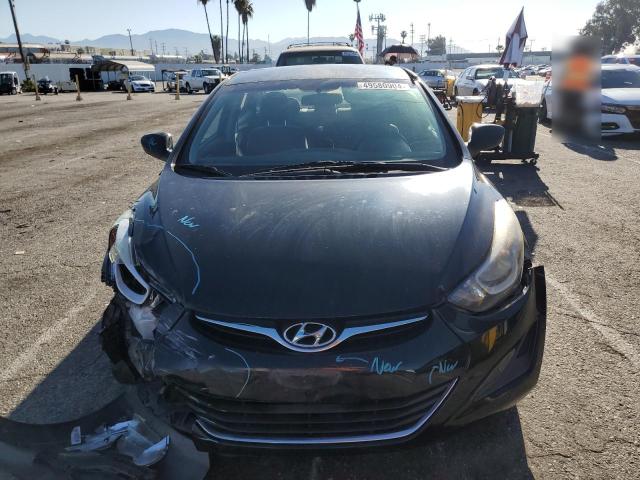 5NPDH4AE5GH714800 - 2016 HYUNDAI ELANTRA SE BLACK photo 5