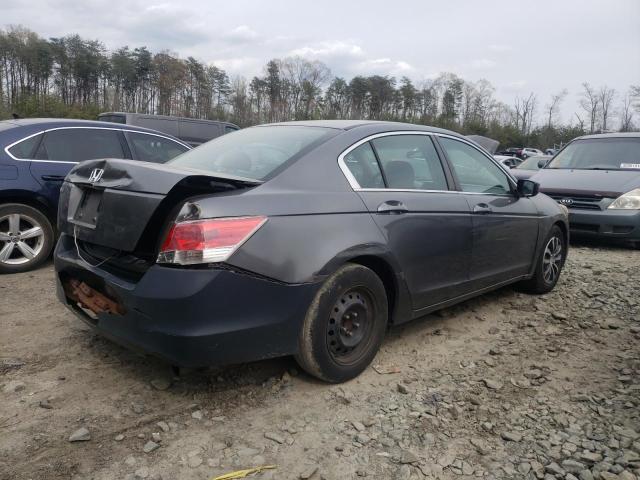 1HGCP26369A095386 - 2009 HONDA ACCORD LX GRAY photo 3