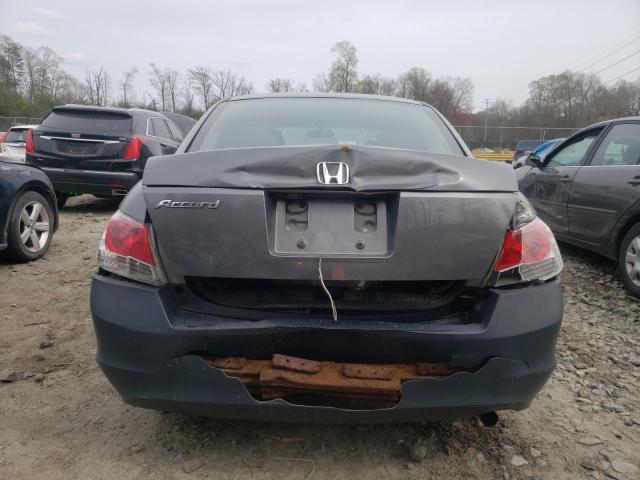 1HGCP26369A095386 - 2009 HONDA ACCORD LX GRAY photo 6