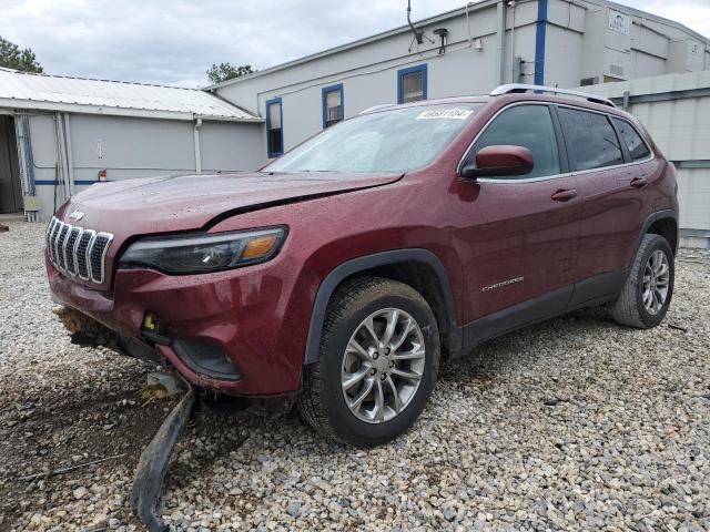 1C4PJLLB4KD226547 - 2019 JEEP CHEROKEE LATITUDE PLUS MAROON photo 1