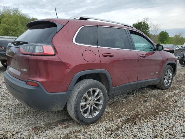 1C4PJLLB4KD226547 - 2019 JEEP CHEROKEE LATITUDE PLUS MAROON photo 3