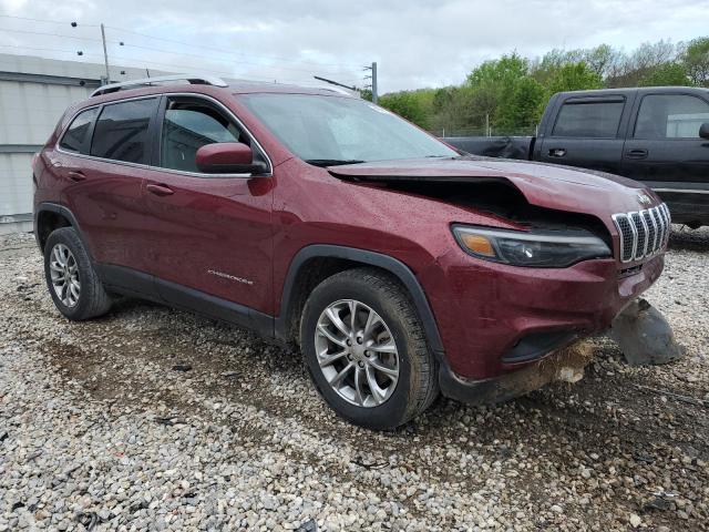 1C4PJLLB4KD226547 - 2019 JEEP CHEROKEE LATITUDE PLUS MAROON photo 4