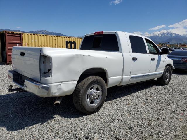 3D7KR29AX8G158669 - 2008 DODGE RAM 2500 WHITE photo 3