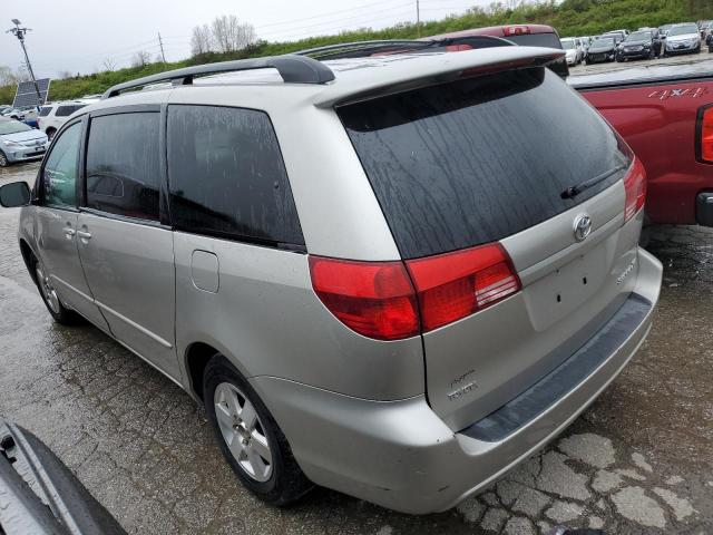 5TDZA22C04S165668 - 2004 TOYOTA SIENNA XLE WHITE photo 2