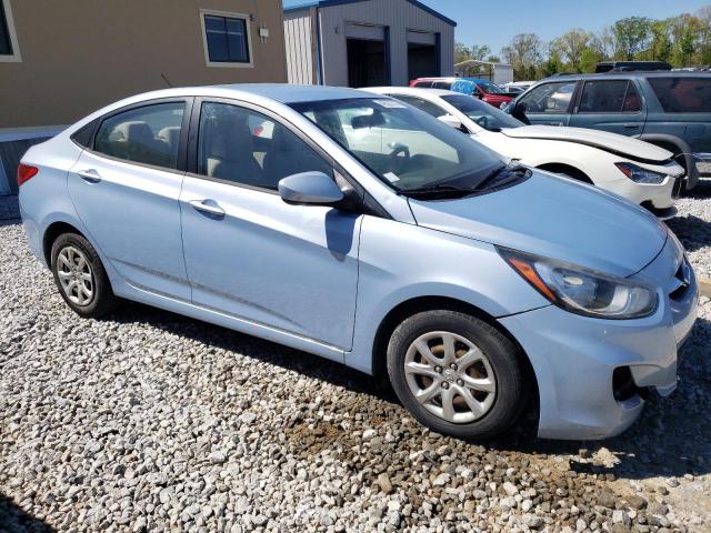 KMHCT4AE7DU562008 - 2013 HYUNDAI ACCENT GLS BLUE photo 4