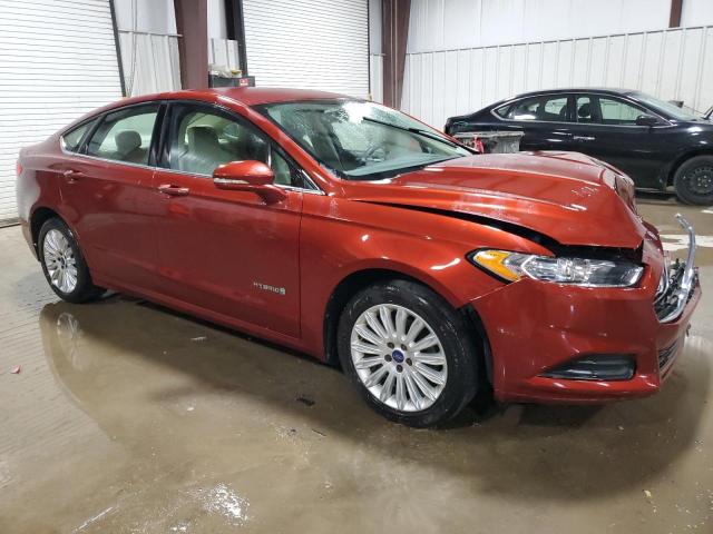 3FA6P0LU6ER259884 - 2014 FORD FUSION SE HYBRID ORANGE photo 4