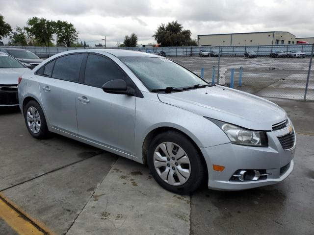 1G1PA5SG2E7180365 - 2014 CHEVROLET CRUZE LS SILVER photo 4