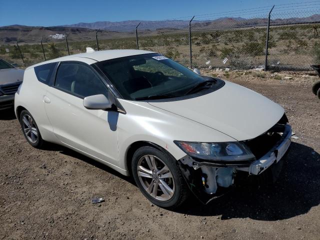 JHMZF1D64CS005137 - 2012 HONDA CR-Z EX WHITE photo 4