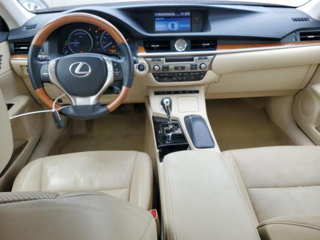 JTHBW1GG4D2024228 - 2013 LEXUS ES 300H BURGUNDY photo 8