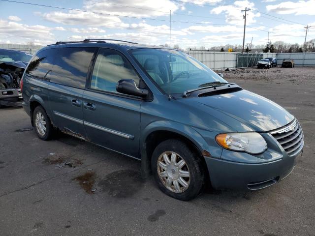 2A4GP54L46R719689 - 2006 CHRYSLER TOWN & COU TOURING BLUE photo 4