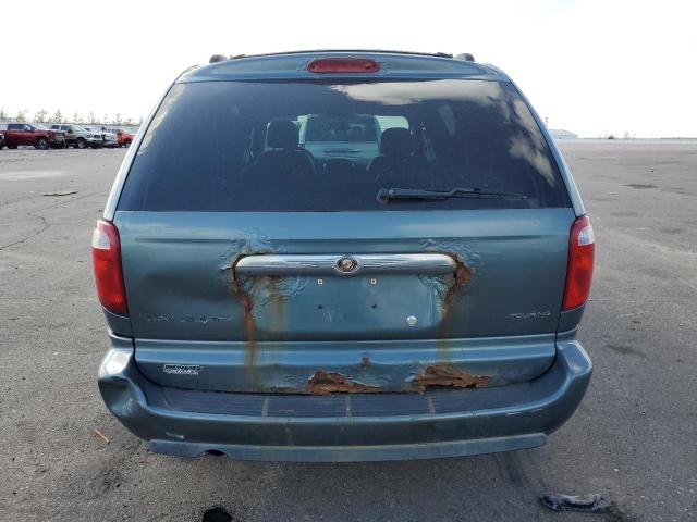 2A4GP54L46R719689 - 2006 CHRYSLER TOWN & COU TOURING BLUE photo 6