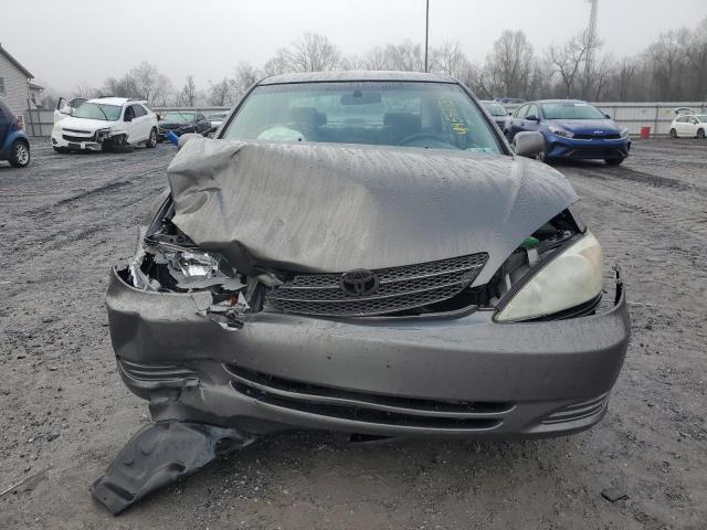 4T1BE32K53U697667 - 2003 TOYOTA CAMRY LE GRAY photo 5