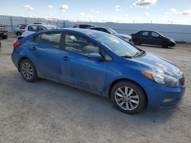 KNAFX4A62E5101855 - 2014 KIA FORTE LX BLUE photo 4