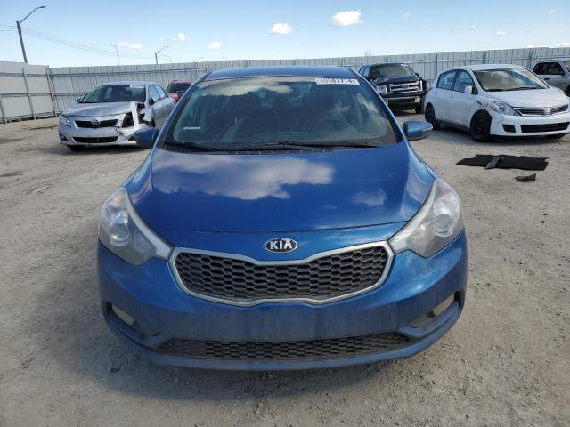 KNAFX4A62E5101855 - 2014 KIA FORTE LX BLUE photo 5