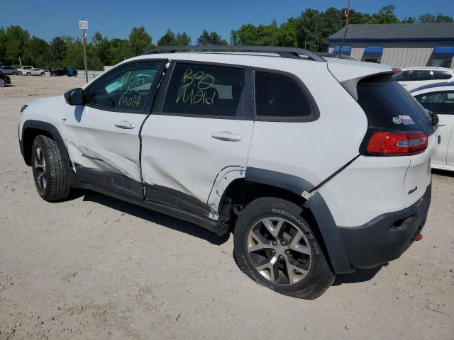 1C4PJMBBXJD569112 - 2018 JEEP CHEROKEE TRAILHAWK WHITE photo 2