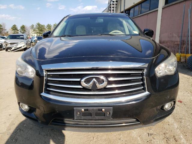 5N1CL0MN3EC512329 - 2014 INFINITI QX60 HYBRID BLACK photo 5