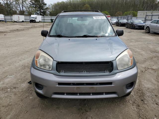 JTEHD20V850057984 - 2005 TOYOTA RAV4 SILVER photo 5