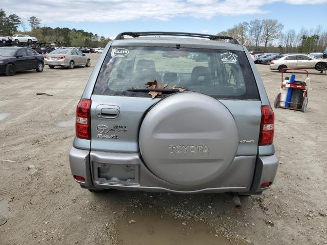 JTEHD20V850057984 - 2005 TOYOTA RAV4 SILVER photo 6