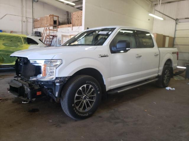 1FTEW1EP4KKC86474 - 2019 FORD F150 SUPERCREW WHITE photo 1