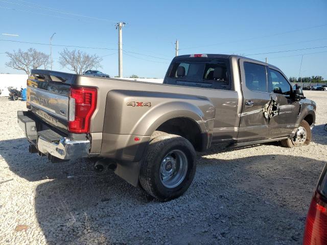 1FT8W3DT2KEG36996 - 2019 FORD F350 SUPER DUTY BROWN photo 3