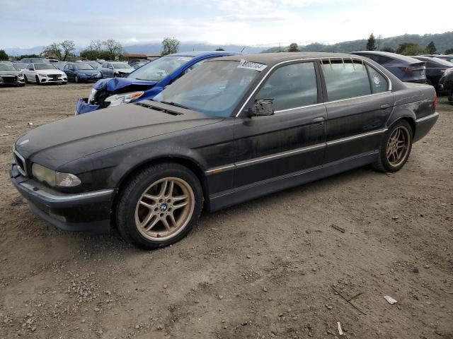 WBAGH8340YDP12367 - 2000 BMW 740 IL BLACK photo 1