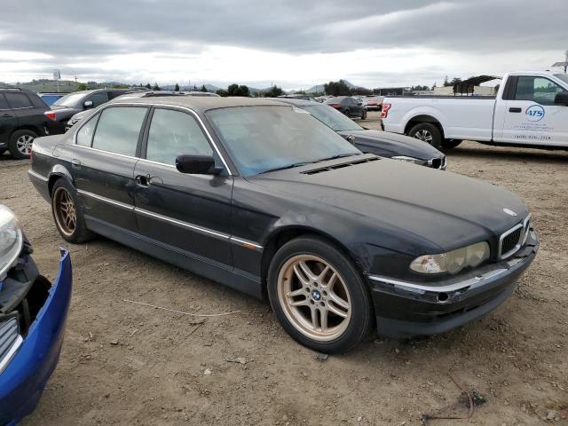 WBAGH8340YDP12367 - 2000 BMW 740 IL 黑色 照片 4