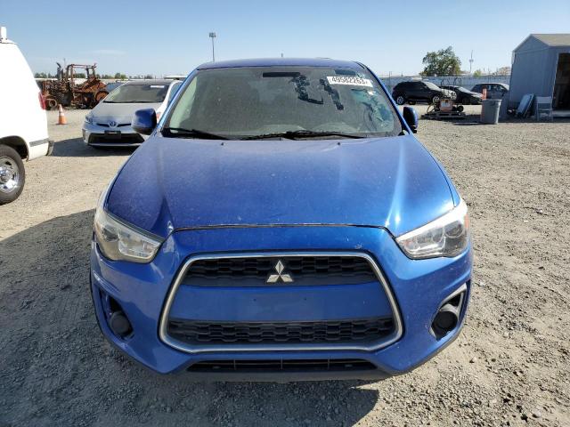 4A4AP3AU9FE001347 - 2015 MITSUBISHI OUTLANDER ES BLUE photo 5