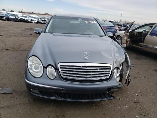 WDBUF82J95X177289 - 2005 MERCEDES-BENZ E 320 4MATIC GRAY photo 5