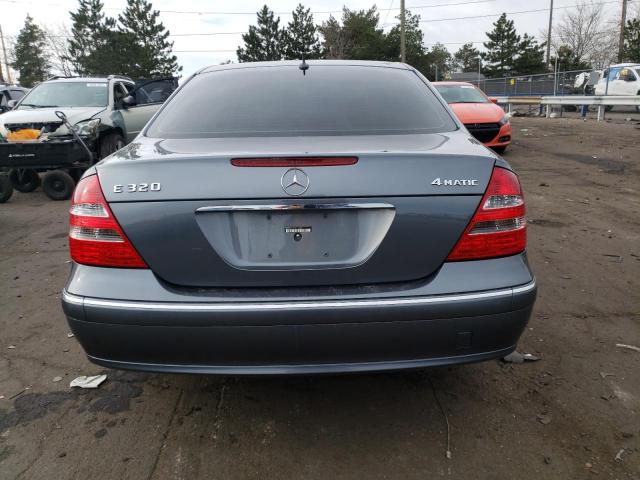 WDBUF82J95X177289 - 2005 MERCEDES-BENZ E 320 4MATIC GRAY photo 6