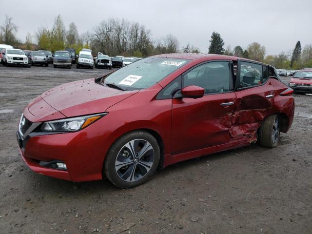 1N4AZ1CP2LC306263 - 2020 NISSAN LEAF SV RED photo 1