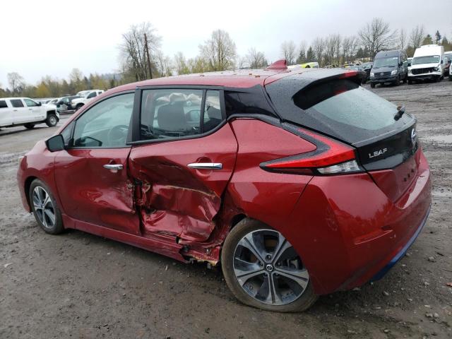 1N4AZ1CP2LC306263 - 2020 NISSAN LEAF SV RED photo 2