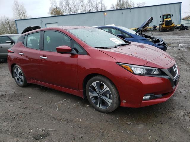 1N4AZ1CP2LC306263 - 2020 NISSAN LEAF SV RED photo 4